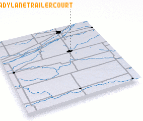 3d view of Shady Lane Trailer Court