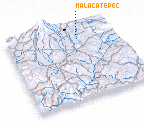 3d view of Malacatepec