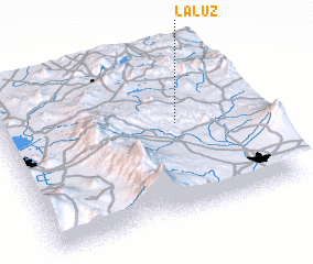 3d view of La Luz