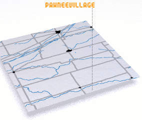 3d view of Pawnee Village