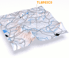 3d view of Tlapexco
