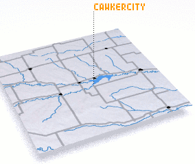 3d view of Cawker City