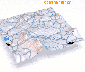 3d view of Santo Domingo