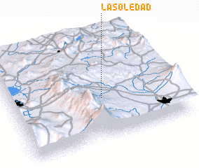 3d view of La Soledad