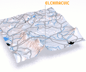 3d view of El Chinacuic
