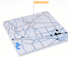 3d view of San Isidro