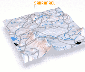 3d view of San Rafael