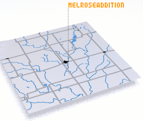 3d view of Melrose Addition