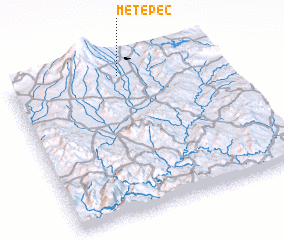 3d view of Metepec