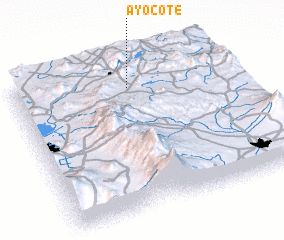 3d view of Ayocote