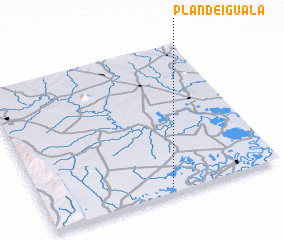 3d view of Plan de Iguala