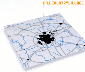 3d view of Hill Country Village