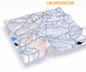 3d view of La Concepción