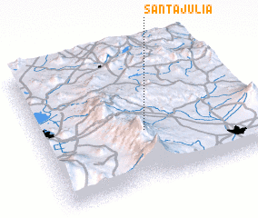 3d view of Santa Julia