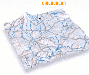 3d view of Chilhuacán