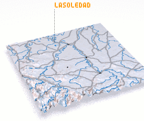 3d view of La Soledad