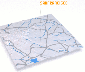 3d view of San Francisco