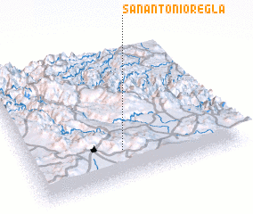 3d view of San Antonio Regla