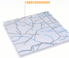 3d view of Charco Redondo