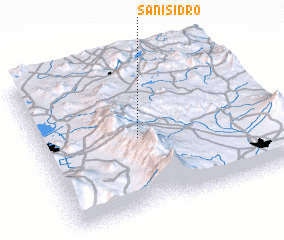 3d view of San Isidro