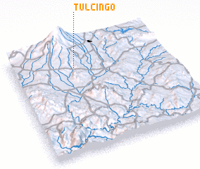 3d view of Tulcingo