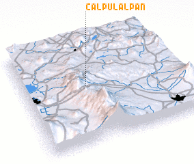 3d view of Calpulalpan