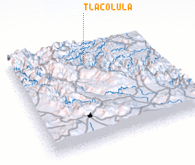 3d view of Tlacolula