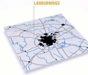 3d view of Leon Springs