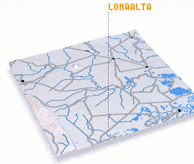 3d view of Loma Alta