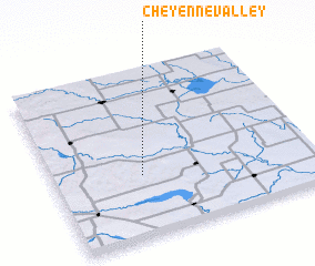 3d view of Cheyenne Valley