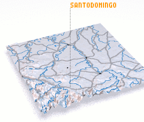 3d view of Santo Domingo