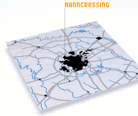 3d view of Mann Crossing