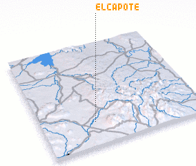 3d view of El Capote