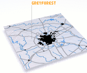 3d view of Grey Forest