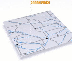 3d view of Dannevirke