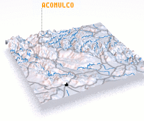 3d view of Acomulco