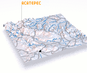 3d view of Acatepec