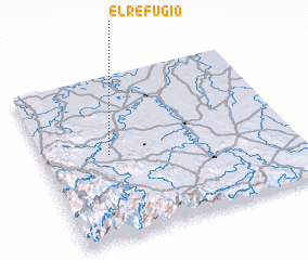 3d view of El Refugio