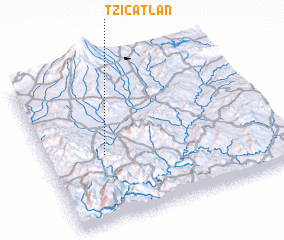 3d view of Tzicatlán