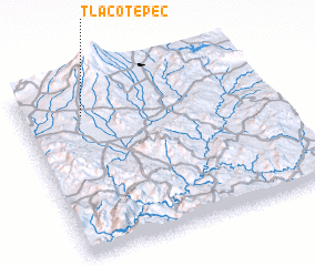 3d view of Tlacotepec