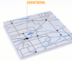 3d view of Great Bend