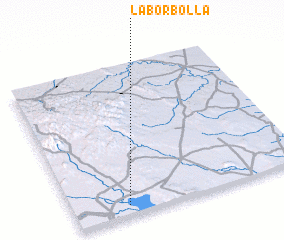 3d view of La Borbolla