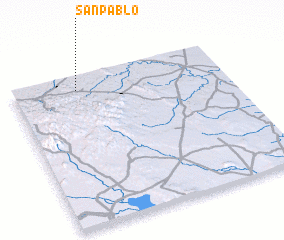 3d view of San Pablo