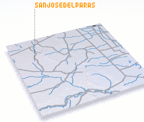 3d view of San José del Paras