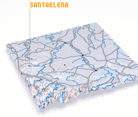 3d view of Santa Elena