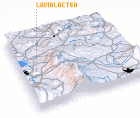 3d view of La Via Lactea