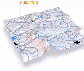 3d view of Chiautla