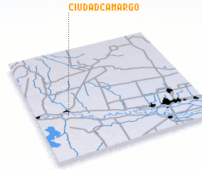 3d view of Ciudad Camargo