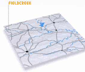 3d view of Field Creek