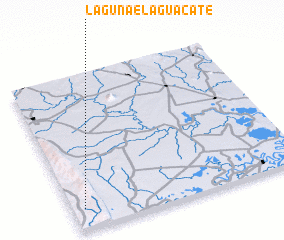 3d view of Laguna El Aguacate